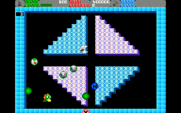 Double Bobble 2000 - The Further Adventures [Falcon030] atari screenshot